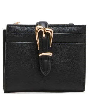 Sculpted Buckle Small Wallet