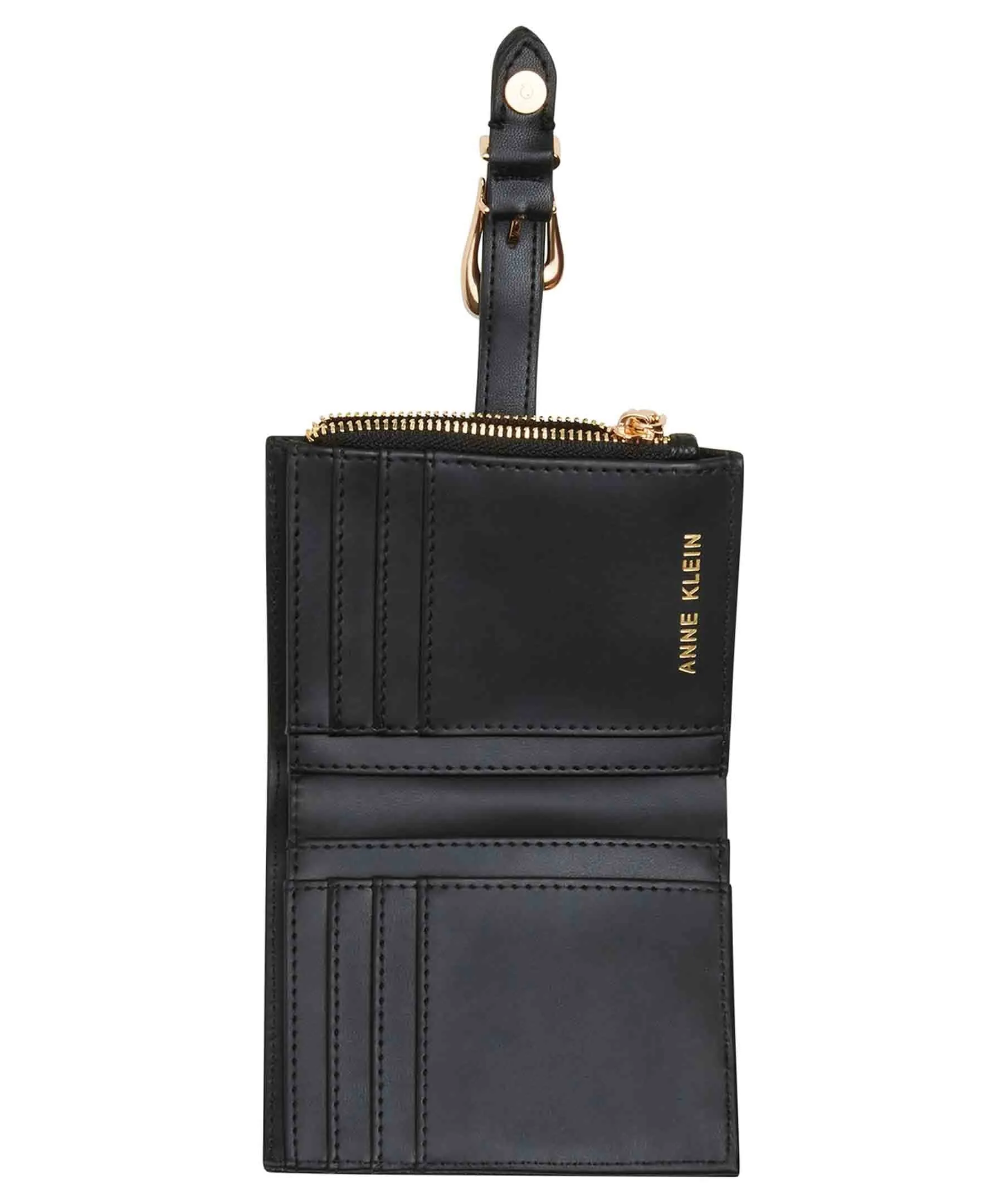 Sculpted Buckle Small Wallet