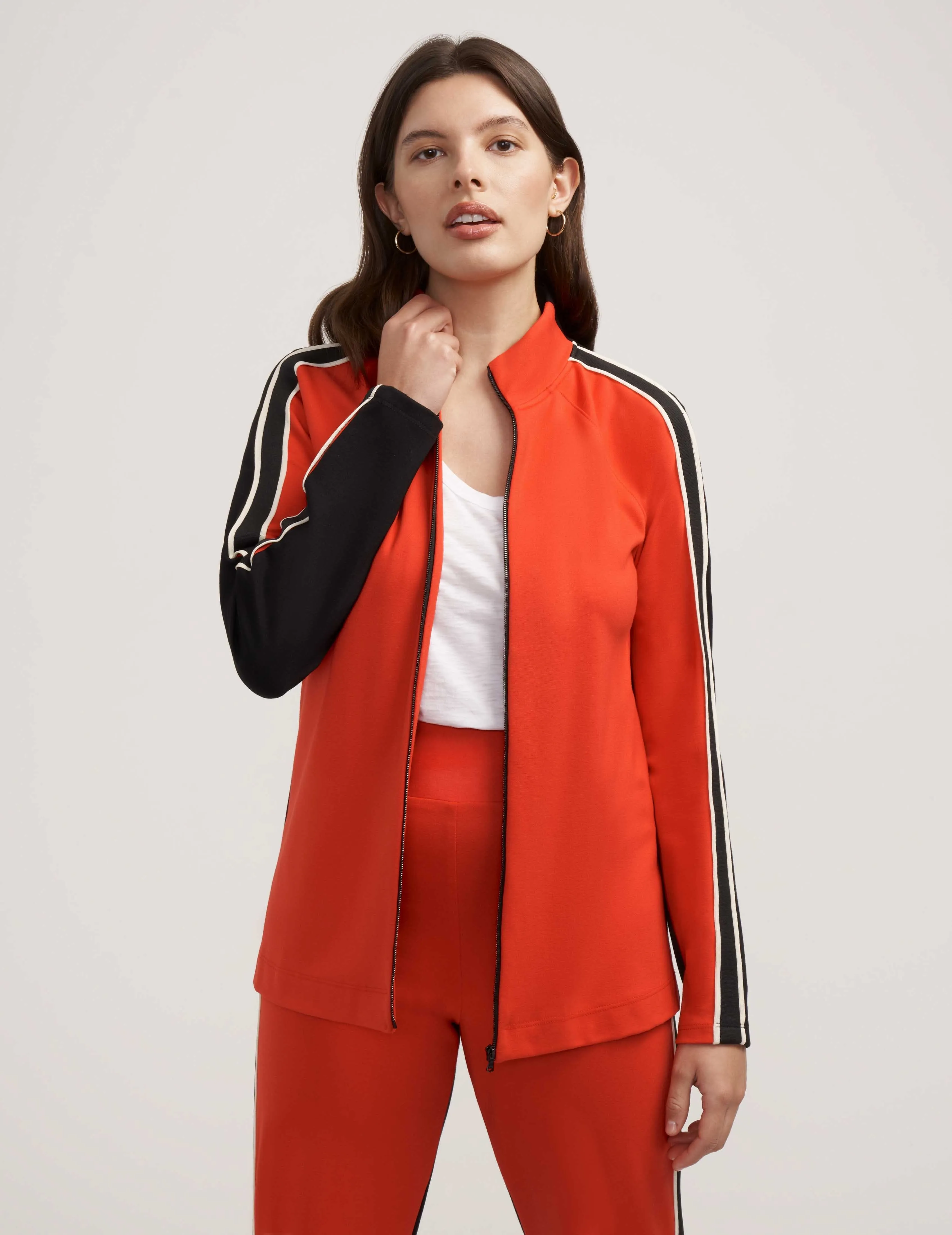 Serenity Colorblock Zip Up- Sale