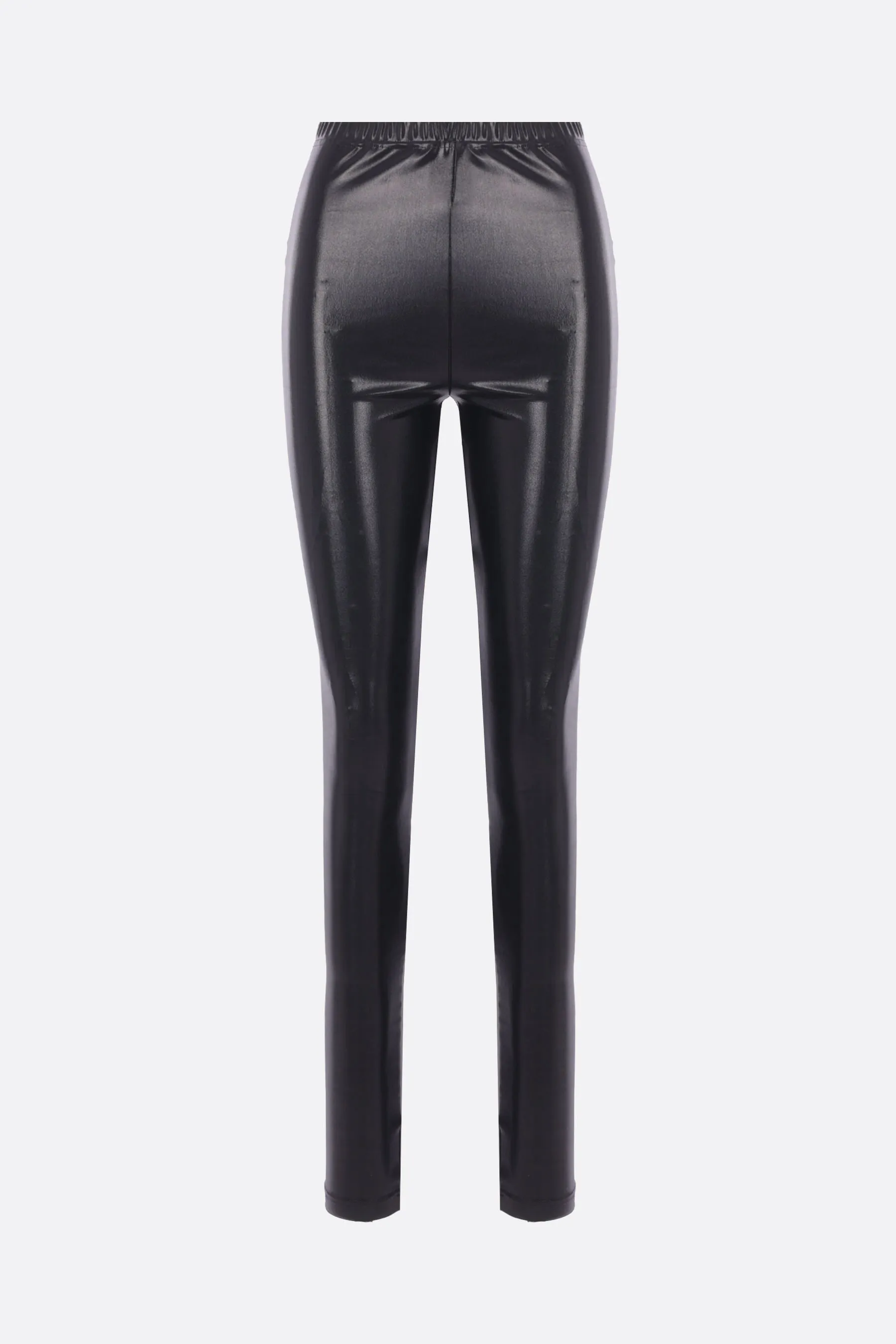 shiny jersey leggings