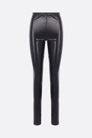 shiny jersey leggings