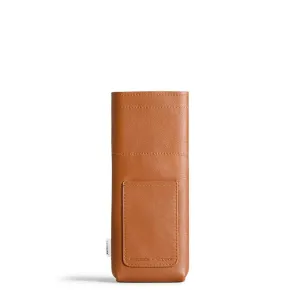 Slim Memobottle Leather Sleeve