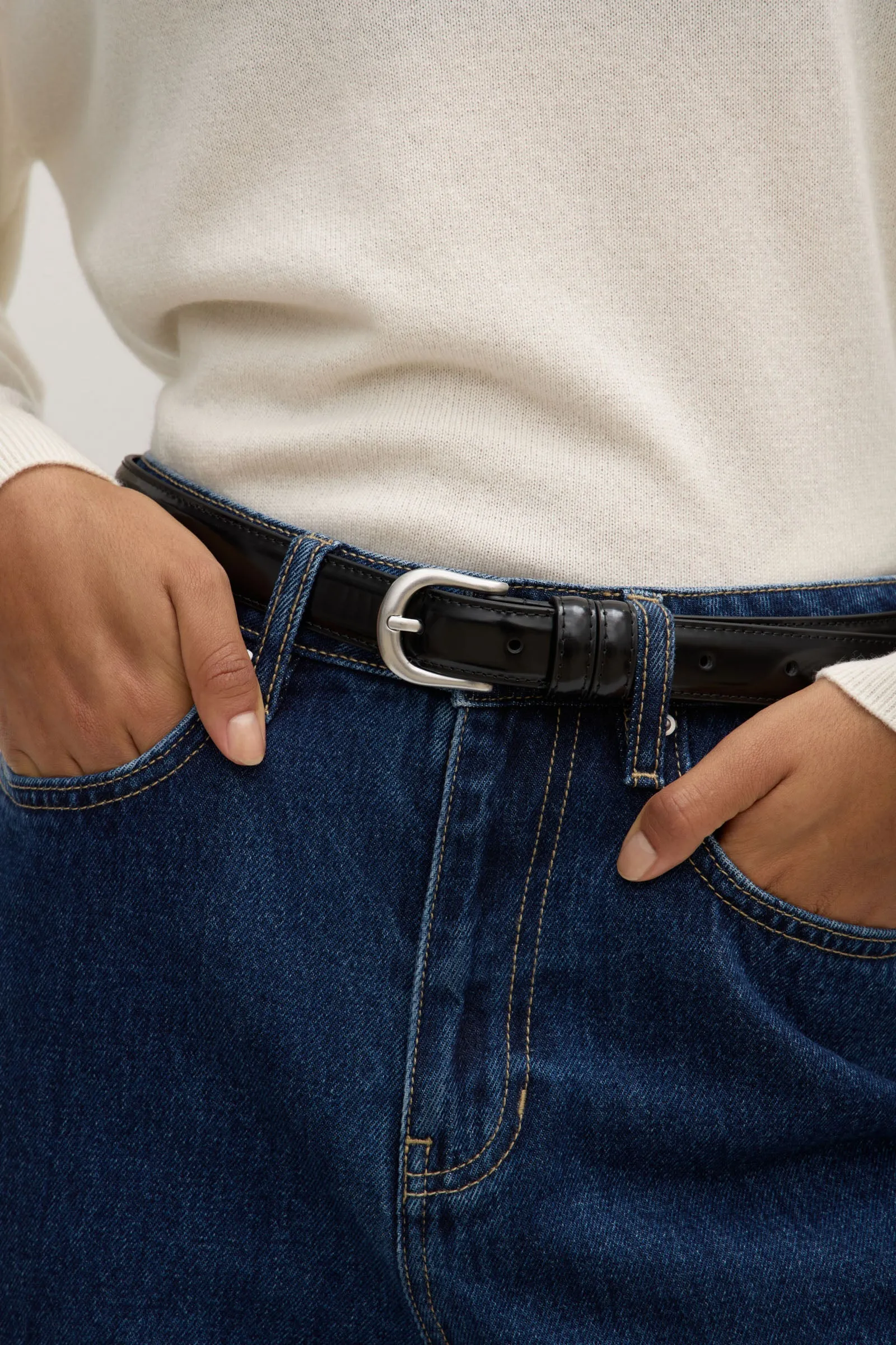 Smooth Leather Belt