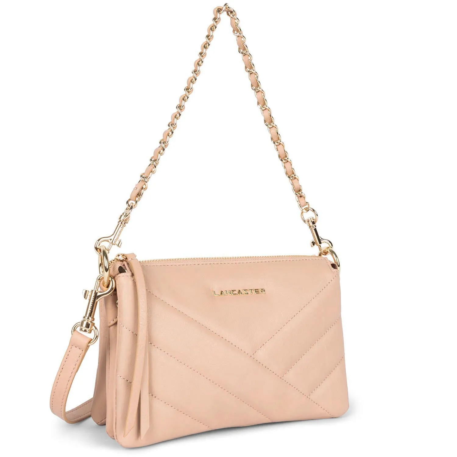 Soft Matelassé Small Clutch