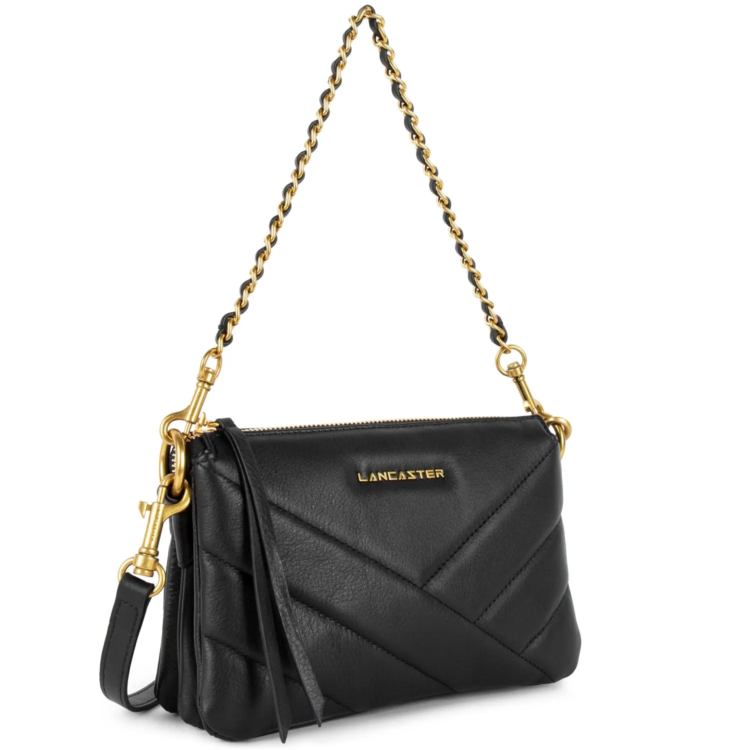 Soft Matelassé Small Clutch