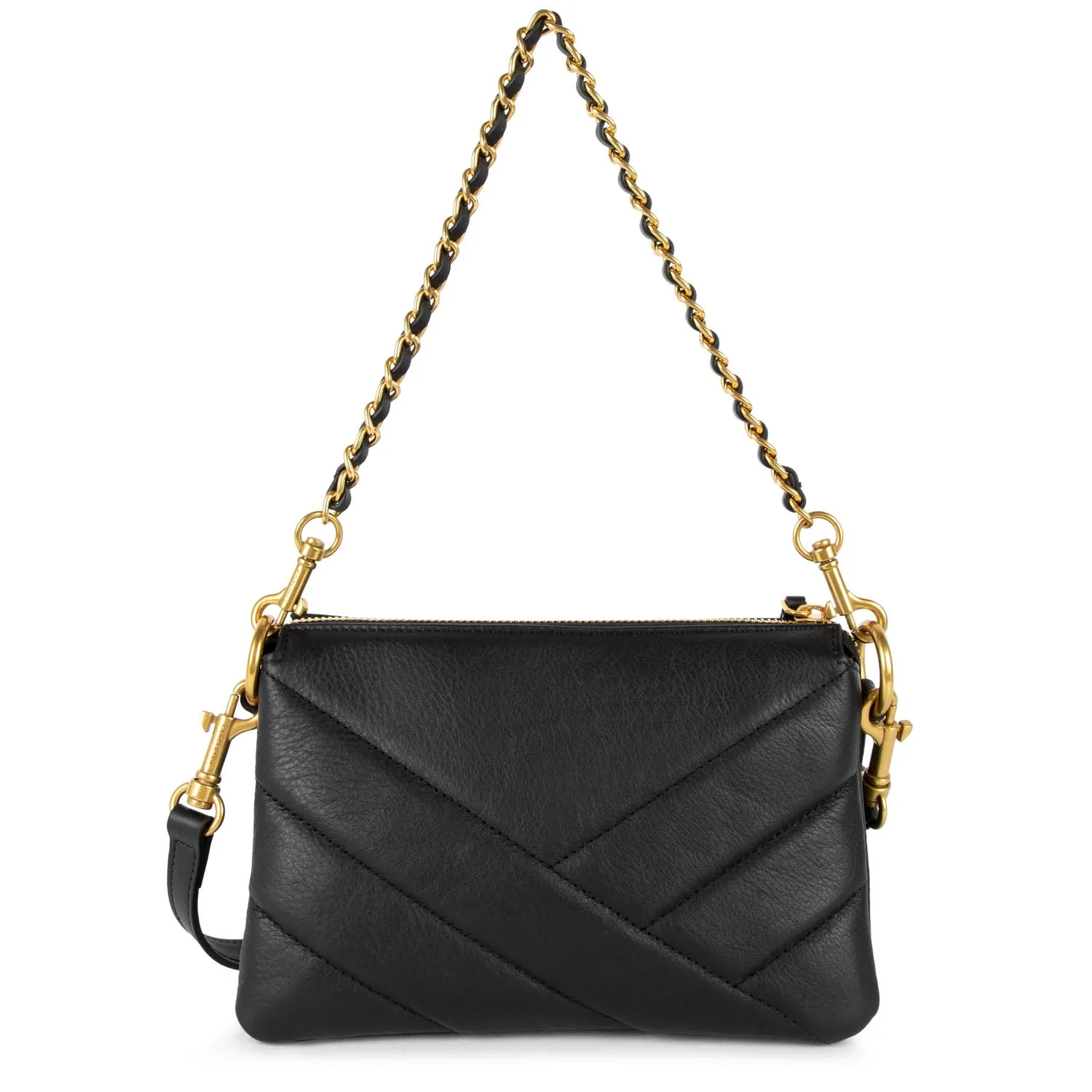 Soft Matelassé Small Clutch