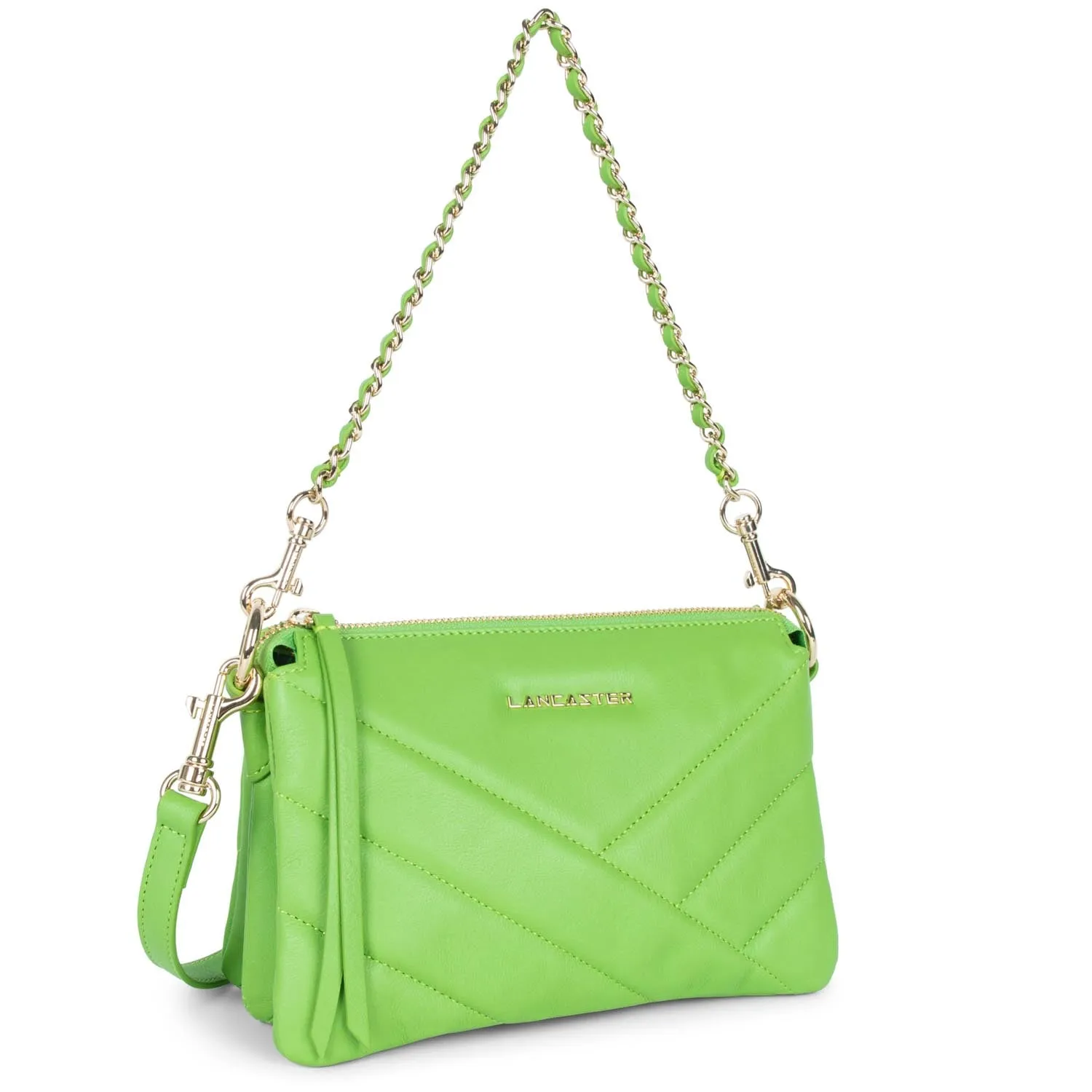 Soft Matelassé Small Clutch