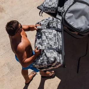 Split Roller Bag 110L Hawaii - Asphalt Checker