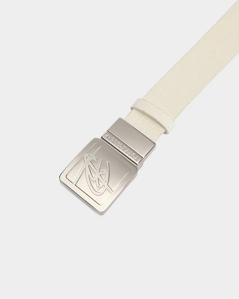 Stingray Belt in White