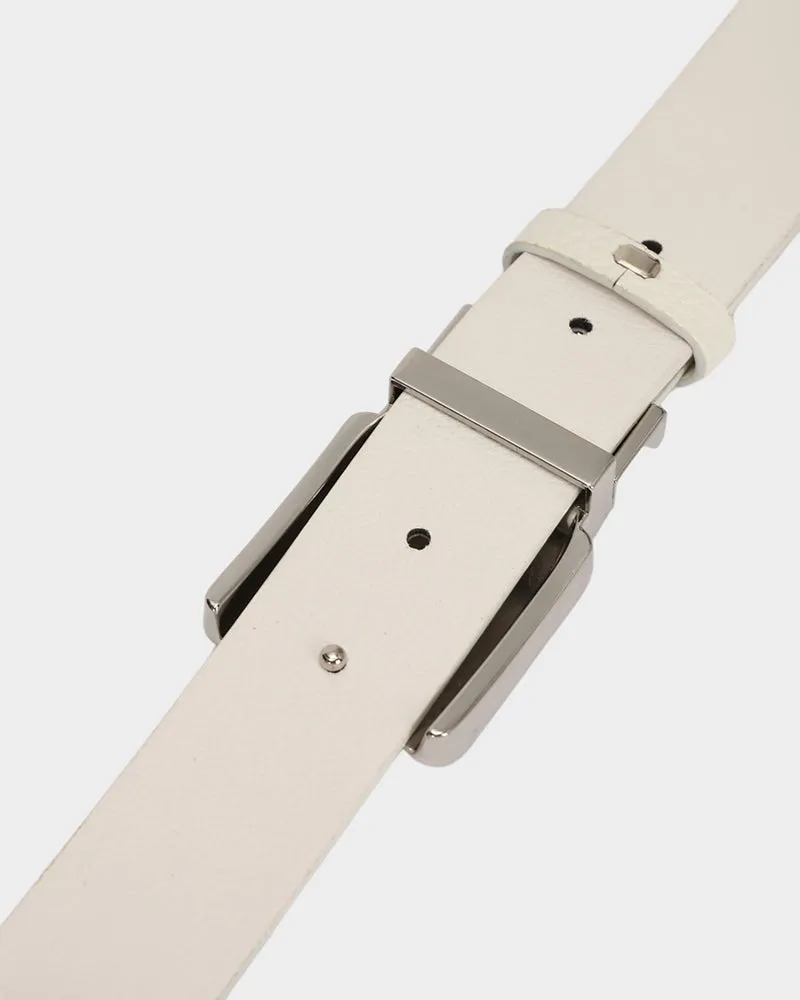 Stingray Belt in White