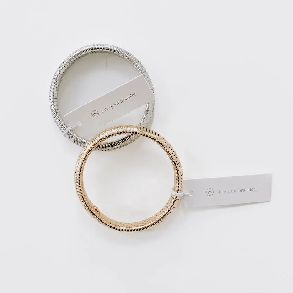 Struck By Cupid Stretch Bangle Bracelet - WATERPROOF