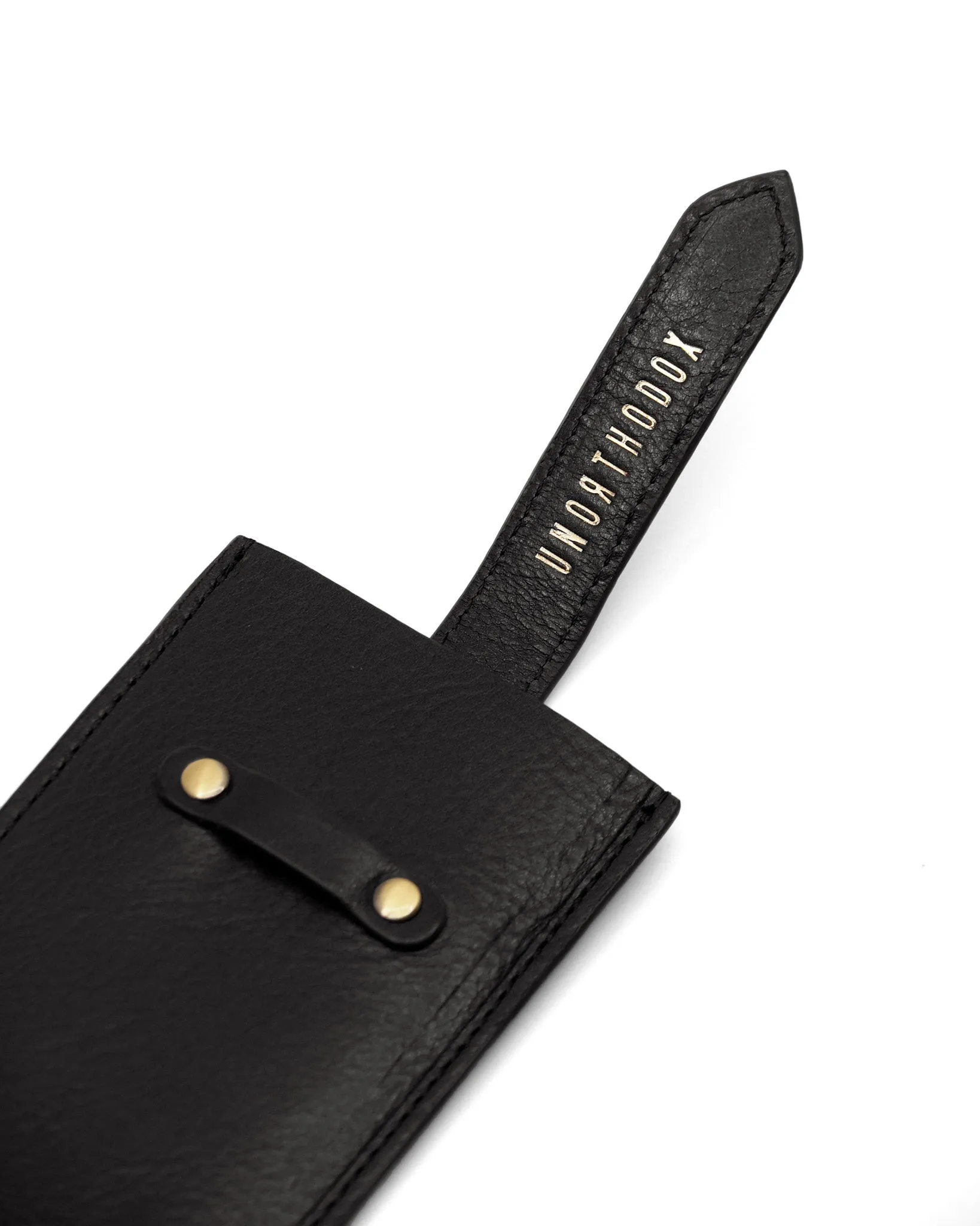Sunglasses Sleeve (Nero Svezia Tumbled Leather)
