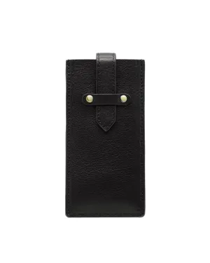 Sunglasses Sleeve (Nero Svezia Tumbled Leather)