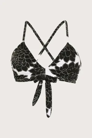 TIDE RUCHED TRIANGLE BIKINI TOP