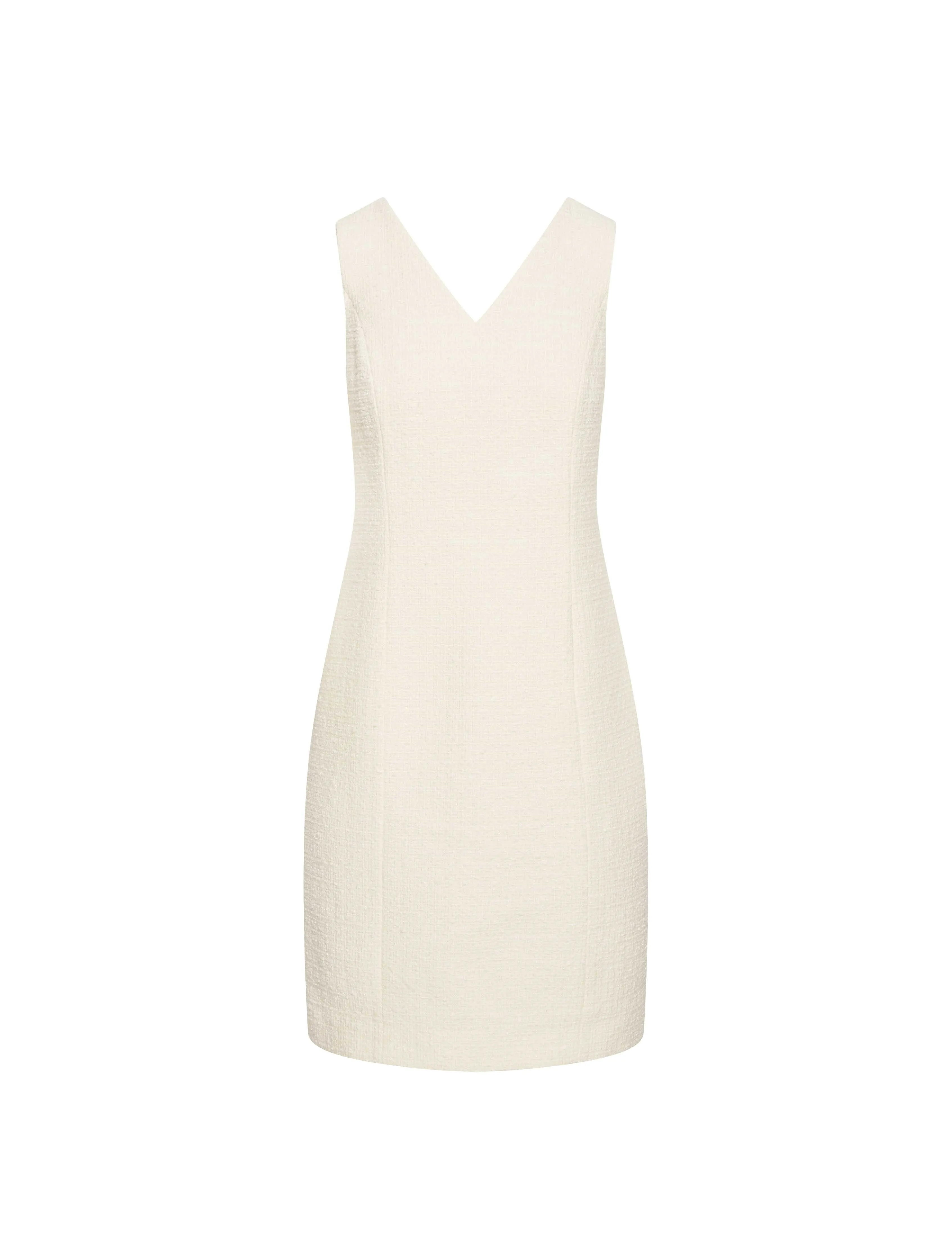 V-Neck Ridge Crest Sheath Dress- Sale