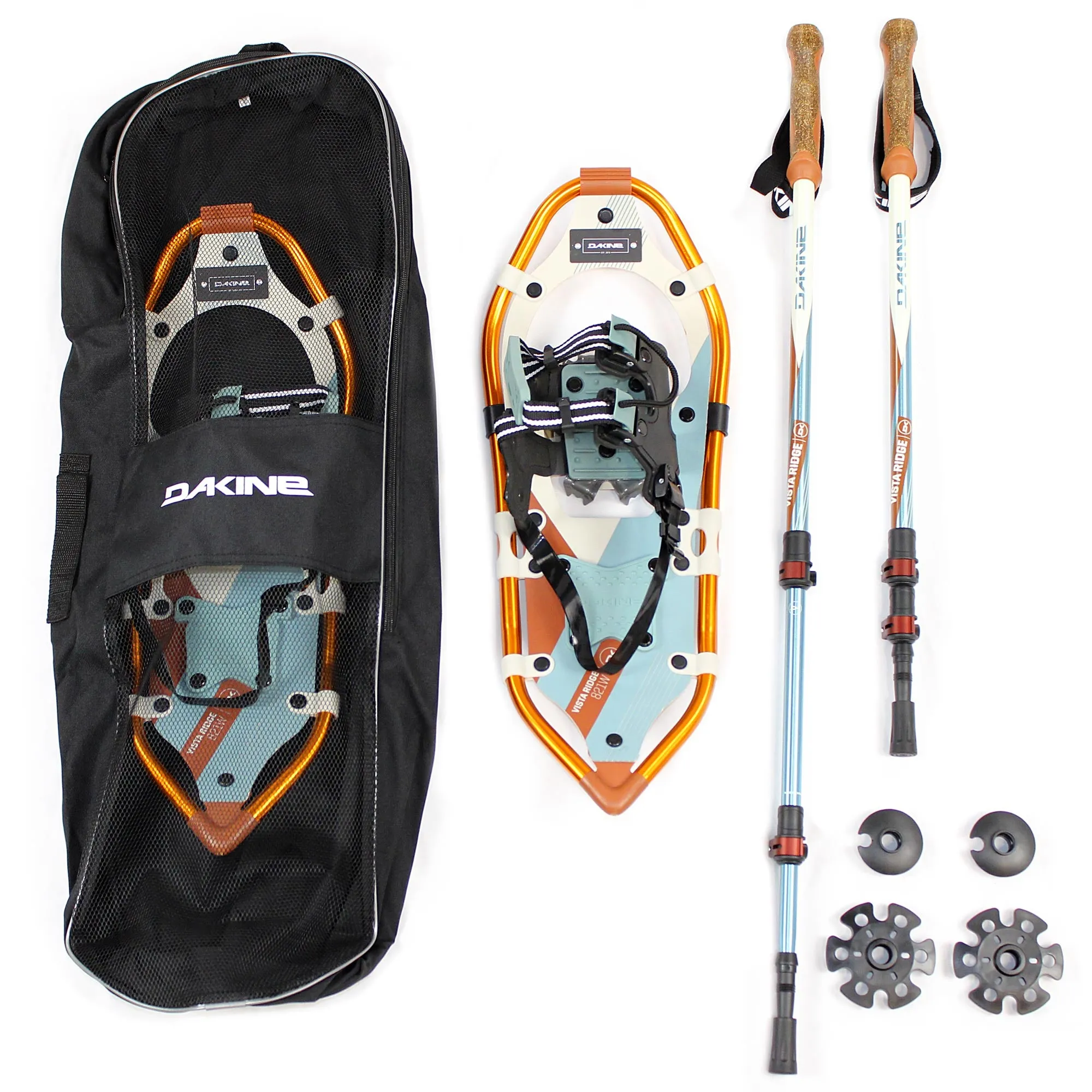 Vista Ridge Series Women's Snowshoe Kit - Inca Gold / Trellis
