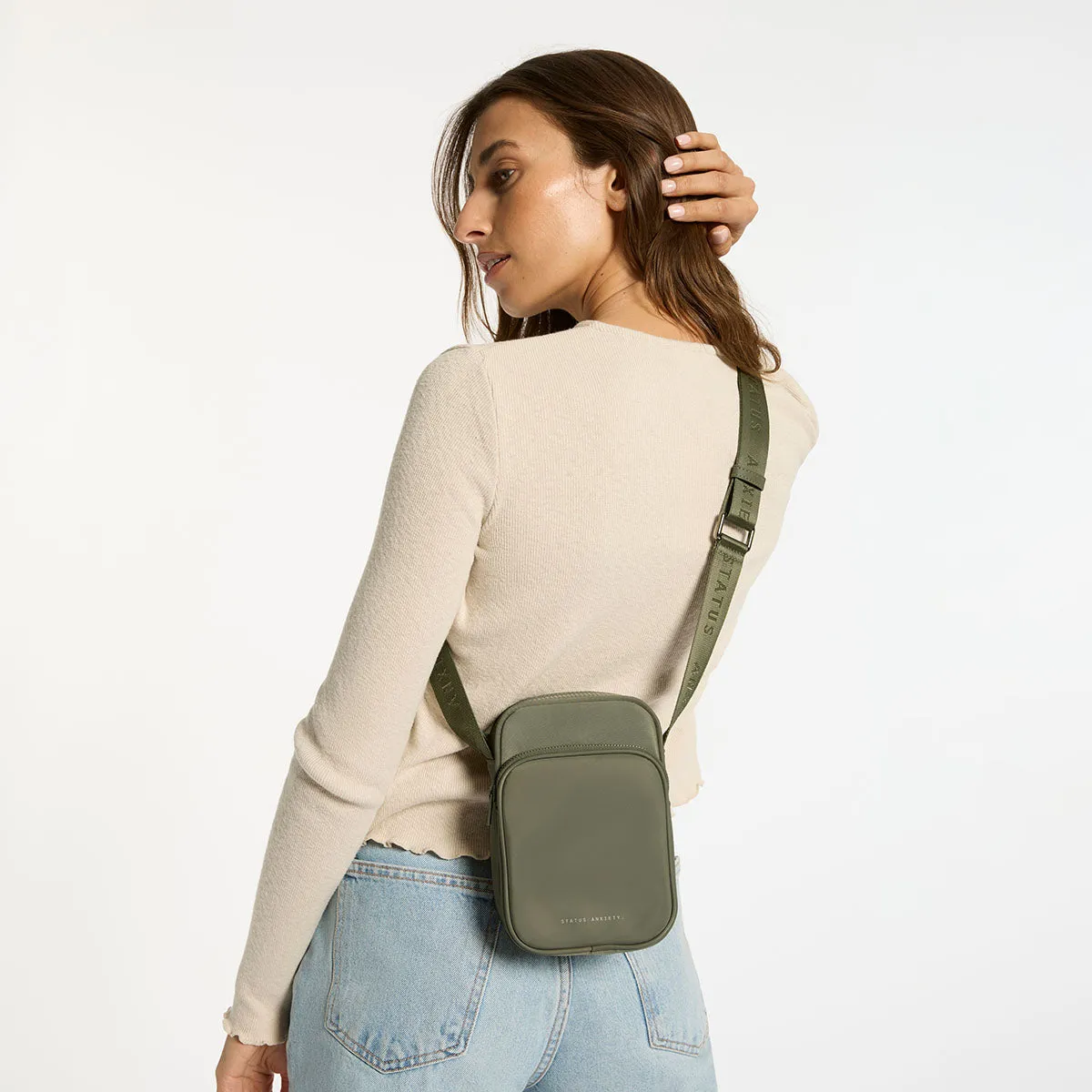 Winnie Recycled Bag - Olive