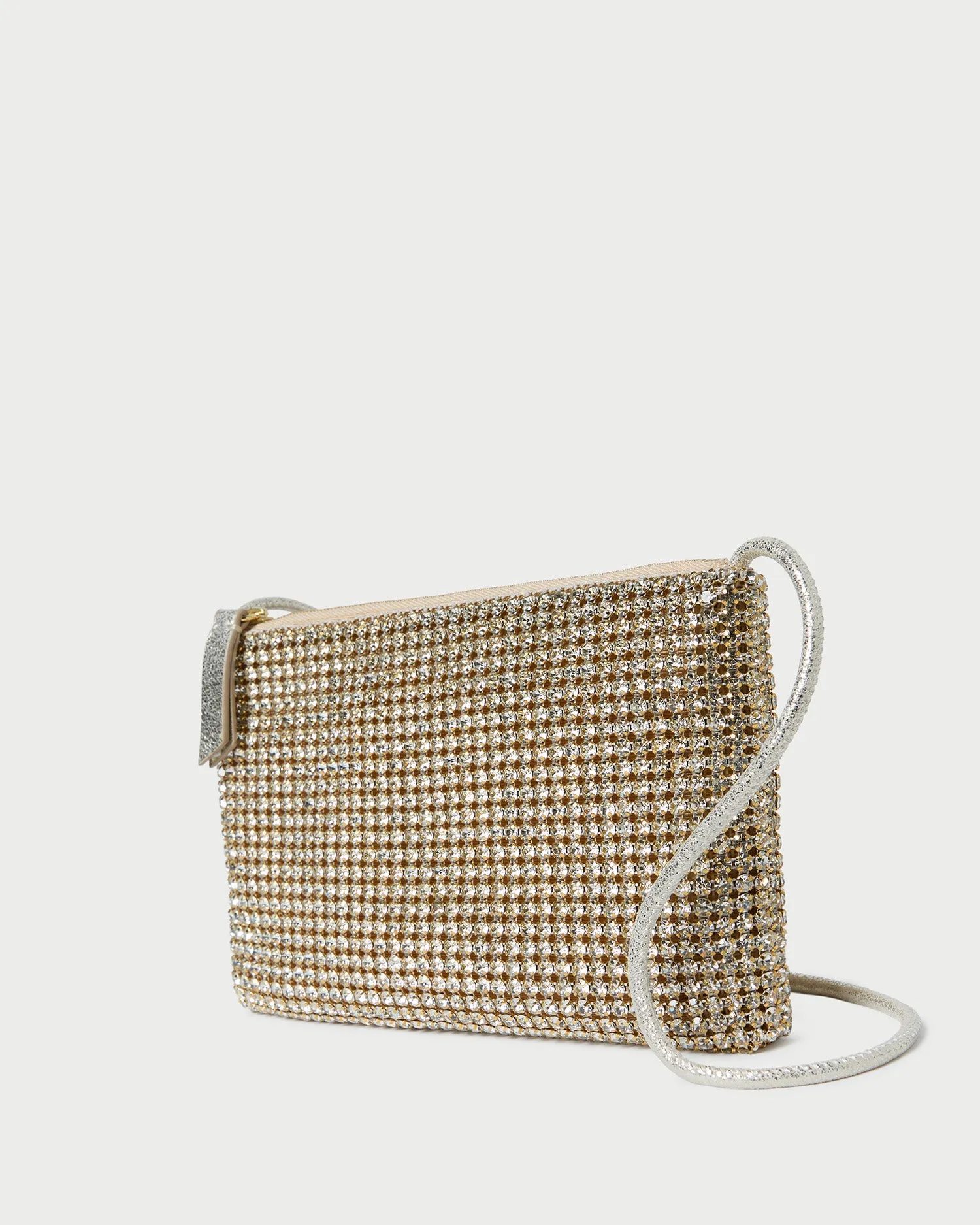 Yasmine Gold Diamanté Crossbody