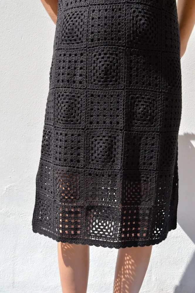 Yerse Sam Black Polo Dress