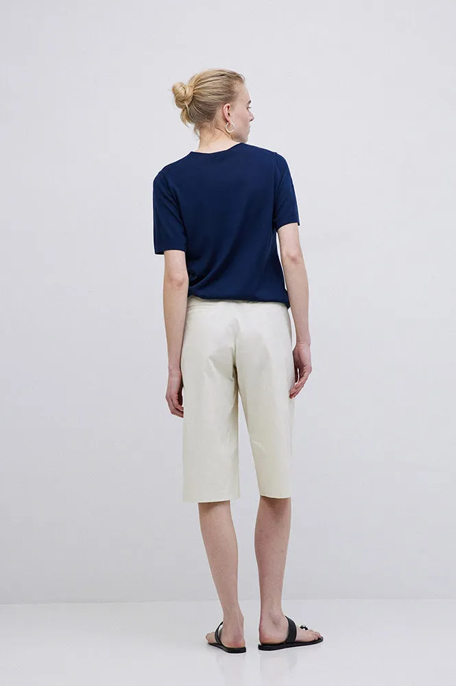 Yerse Simon Natural Bermuda Shorts