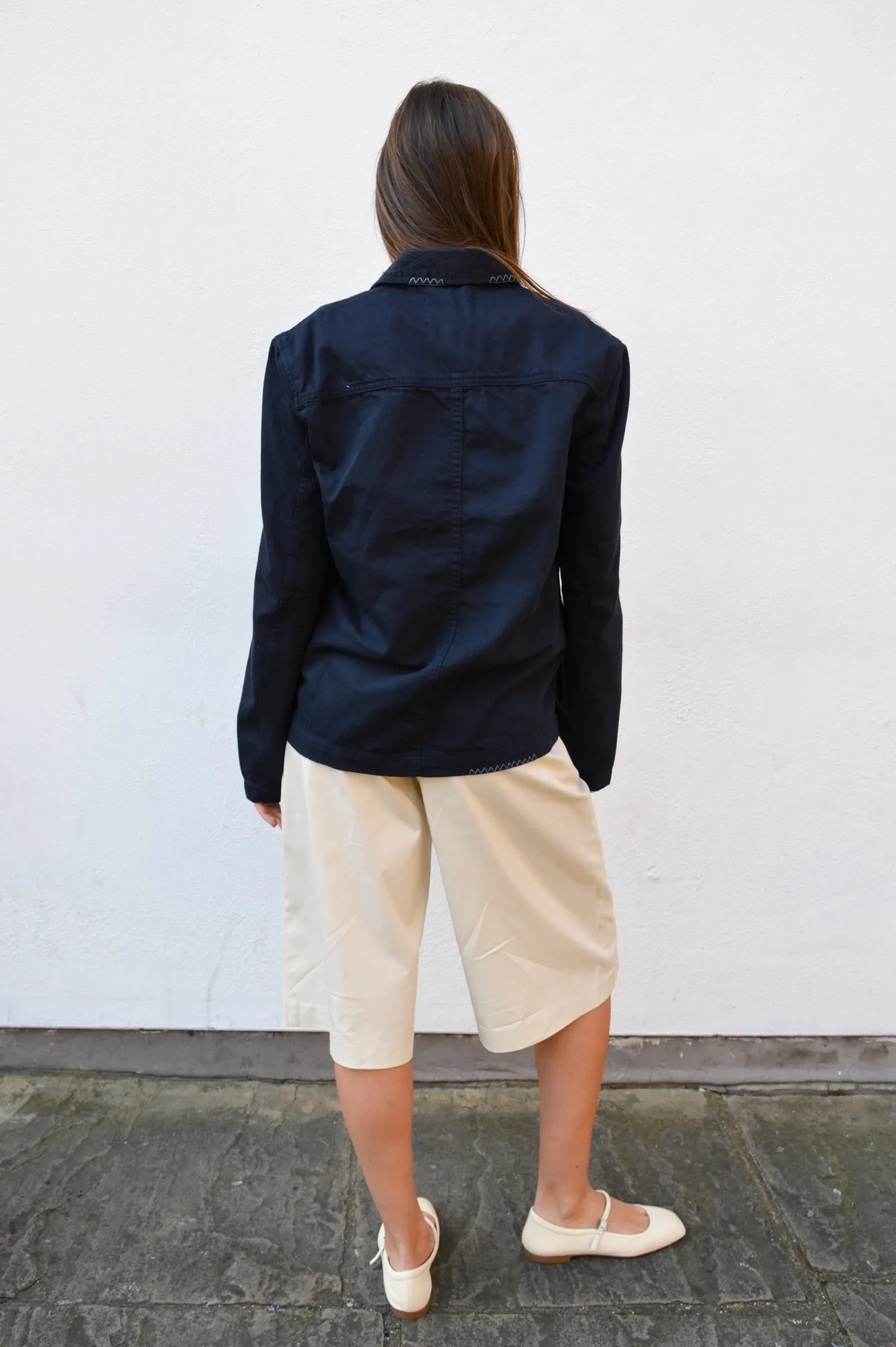 Yerse Simon Natural Bermuda Shorts