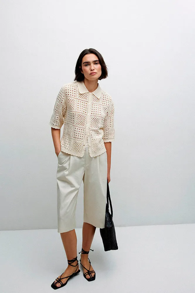 Yerse Simon Natural Bermuda Shorts